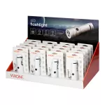 Latarka LED, 200lm, 300mAh, klips