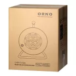 Przedłużacz bębnowy, 4 gniazda 2P+Z Schuko, kabel PVC H05VV-F 3x1,5mm², długość - 50m, STAŁE GNIAZDA, termik, przesłony torów prądowych