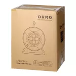 Przedłużacz bębnowy, 4 gniazda 2P+Z, kabel PVC H07RN-F 3x2,5mm², długość 40m, termik, przesłony torów prądowych