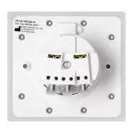 Hermetyczne gniazdo elektryczne, IP44, 1x2P+Z(Schuko), białe