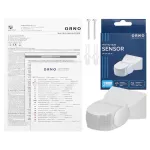 Czujnik ruchu 180st., regulacja pionowa i pozioma, IP65, 1200W, biały