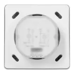 Czujnik ruchu, 2 i 3 żyłowy, 190 st. IP65, 500W, zasięg max. 20m, do puszki, biały