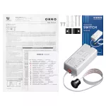 Włącznik bezdotykowy dwubiegunowy, IP20, 500W