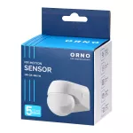 Czujnik ruchu 180° IP44, 800W, max 15m, mini, biały