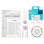 TULO DC , dzwonek bezprzewodowy bateryjny, learning system, 36 dźwięków, 150m, biały