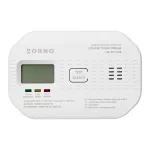 Bateryjny czujnik tlenku węgla (czadu), 2xAA, żywotność sensora 10 lat