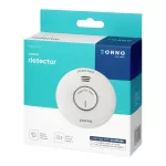 Bateryjny czujnik dymu, wbudowana bateria, żywotność sensora i baterii 10 lat