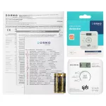 Bateryjny czujnik tlenku węgla (czadu) 2xAA, żywotność sensora 10lat, Tuya Smart Wi-Fi