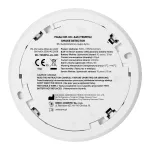 Bateryjny czujnik dymu, wbudowana bateria, żywotność sensora i baterii 10 lat