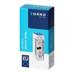 Elektrozaczep symetryczny z pamięcią i z blokadą, regulacja zapadki, niskoprądowy, 280mA dla 12VDC