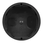 Puszka podtynkowa 60 mm płytka, czarna