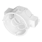 Puszka podtynkowa 60 mm płytka szeregowa, biała