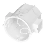 Puszka podtynkowa 60 mm głęboka szeregowa, biała