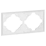 Ramka podwójna Luna, Ra-2L, srebrny