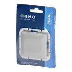 Łącznik p/t jednobiegunowy Pearl, 10A, 250V, WP-1P, srebrny