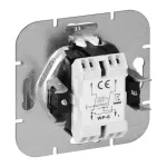 Łącznik krzyżowy p/t Pearl, 10A, 250V, WP-8P, srebrny