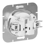 Gniazdo pojedyncze p/t 2P+Z Pearl, 16A, 250V, PT-16P, srebrny