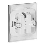 Gniazdo podwójne p/t 2x2P+Z Pearl, 16A, 250V, PT-6 P, srebrny