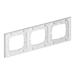 Ramka potrójna Pearl, Ra-3P, srebrny