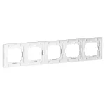 Ramka pięciokrotna Pearl, RA-5P, srebrny