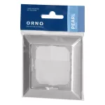 Ramka pojedyncza Pearl, Ra-1P, srebrny