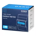 3-fazowy licznik energii elektrycznej, 100A, MID, 4 moduły, DIN TH-35mm