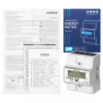 3-fazowy licznik energii elektrycznej, 80A, MID, 3 moduły, DIN TH-35mm