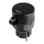 Zestaw bezprzewodowych gniazd MINI Schuko, sterowanych pilotem 2+1, 2300W, IP44