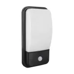 Oprawa hermetyczna LED z czujnikiem ruchu ALBIN LED PIR 14W BLACK NW