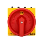 P1-32/EZ Przełącznik Zał.-Wył., 3 bieg., 32 A, montaż natablicowy 22,3 mm, pokrętło czarne bez możliwości blokady