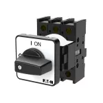 P1-32/EZ Przełącznik Zał.-Wył., 3 bieg., 32 A, montaż natablicowy 22,3 mm, pokrętło czarne bez możliwości blokady