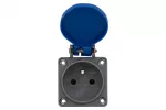Gniazdo tablicowe 16A 250V 2P+Z IP44 - B IP44