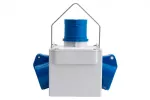 Adapter kempingowy wtyk 16A 3p, gniazdo 2x16A 3P - z uchwytem IP44