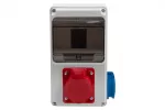Rozdzielnica ULISSE 6M MINI - gniazda 16A 5p, 230V IP44
