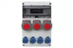 Rozdzielnica LEGATO 16M - gniazda 3x16A 5p, 4x230V IP65