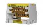 Blok rozdzielczy dwubiegunowy LBR - 207 (100A - 2x7 otworów)