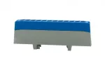 Listwa ochronna ZPI 12-modułowa 12x16mm2 - niebieska IP20