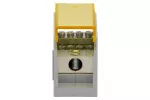Blok rozdzielczy VBR 300A-8 (1x50 / 8x16) Al/Cu - żółty