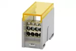 Blok rozdzielczy VBR 300A-8 (1x50 / 8x16) Al/Cu - żółty