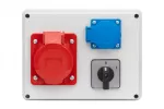 Rozdzielnica R-190 - gniazda 32A 5p, 230V, 0/1 (25A) IP44