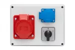 Rozdzielnica R-190 - gniazda 32A 5p, 230V, L/P (25A) IP44
