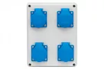 Rozdzielnica R-190 - gniazda 4x230V IP44