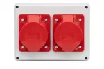 Rozdzielnica R-190 - gniazda 2x32A 5p IP44