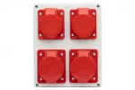 Rozdzielnica R-240 - gniazda 16A 5p, 3x32A 5p IP44