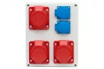 Rozdzielnica R-240 - gniazda 2x16A 5p, 32A 5p, 2x230V IP44