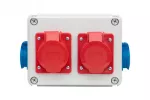 Rozdzielnica R-190 - gniazda 2x32A5p, 2x230V IP44