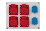 Rozdzielnica R-310 - gniazda 4x32A 5p, 2x230V IP44