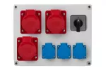 Rozdzielnica R-310 - gniazda 3x32A 5p, 3x250V, 0/1 (63A) IP44