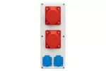 Rozdzielnica Vertical S - gniazda 2x32A 5p, 2x230V IP44