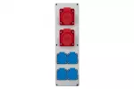 Rozdzielnica Vertical B - gniazda 16A 5p, 32A 5p, 4x230V IP44